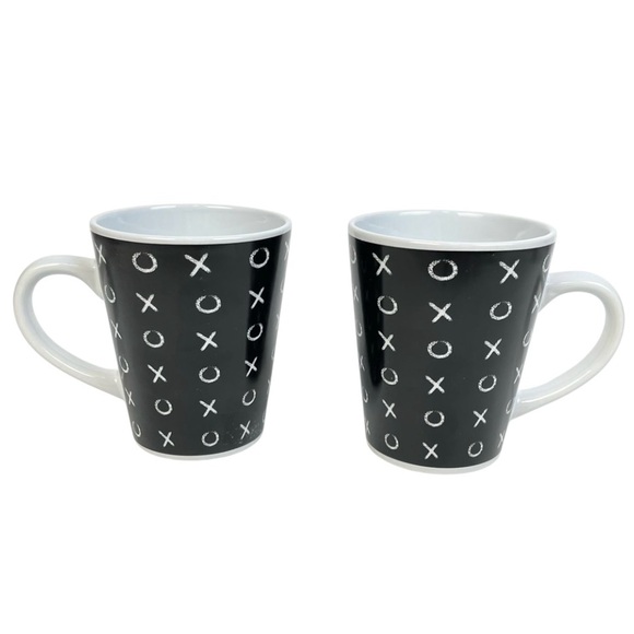 NWOT XOXO Mugs - Set of 2 (two) 💝 Love - Picture 1 of 12